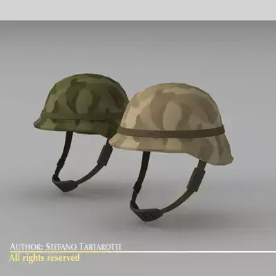 Army helmet 3D model get