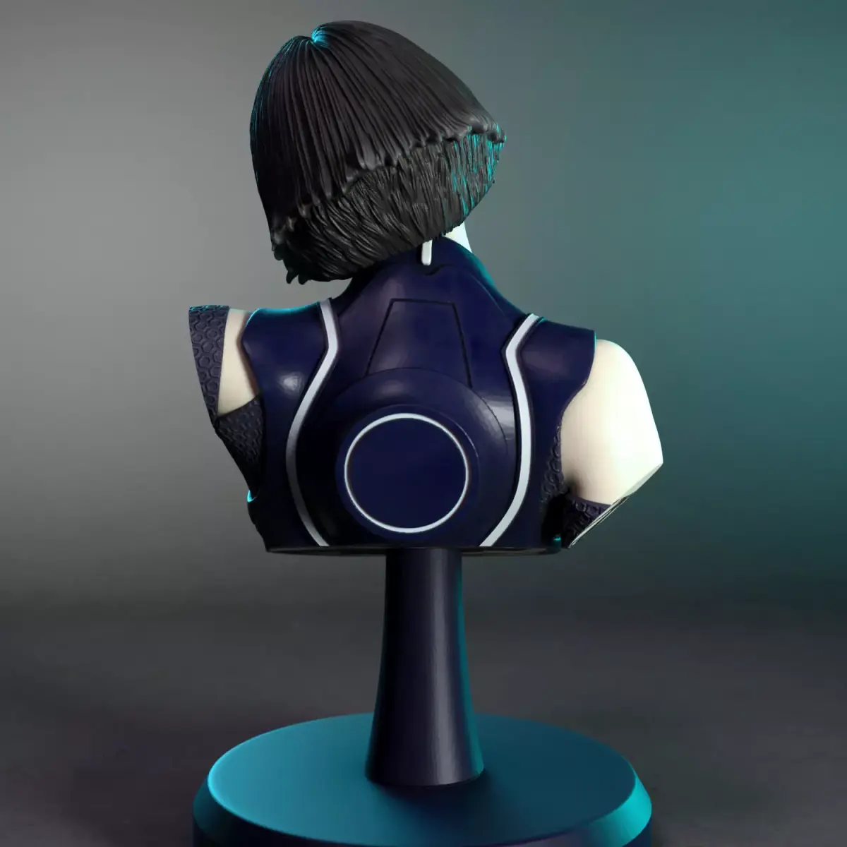 Quorra bust Free 3D print model