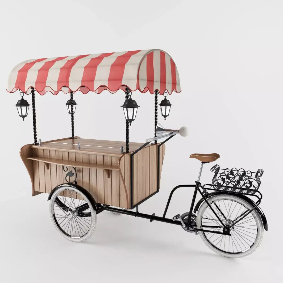 Cargo Bike Milano 3D model