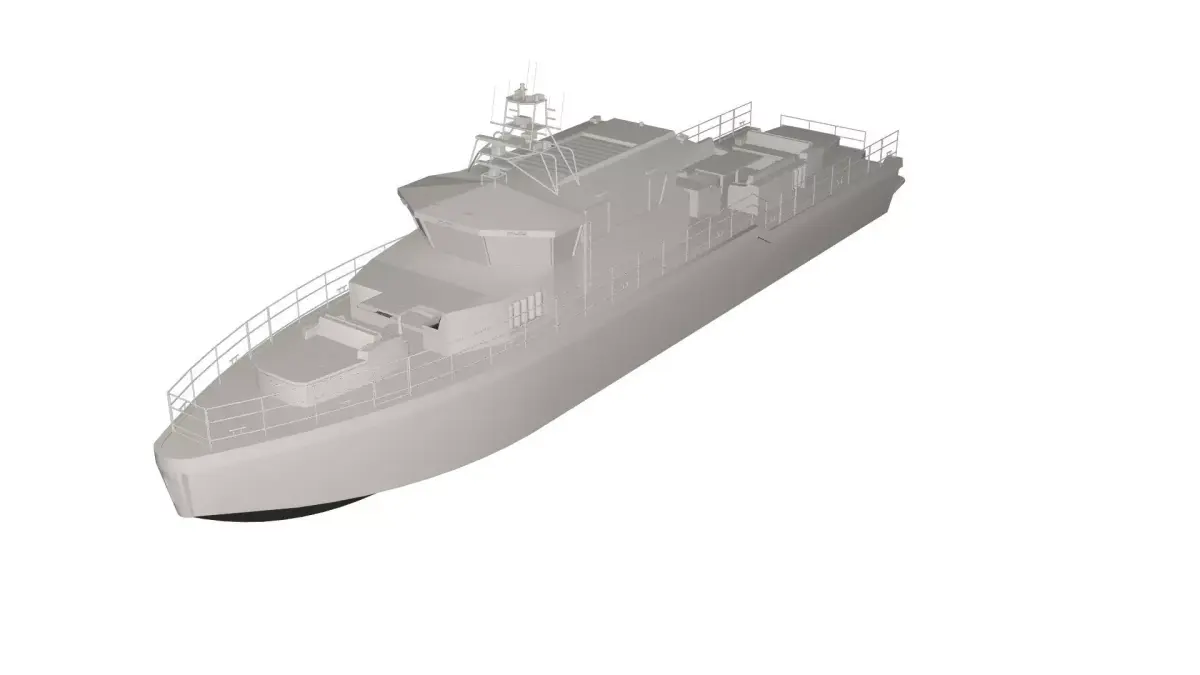 Boat concept 3D model
