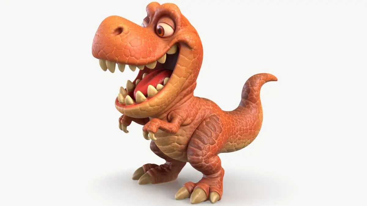 Tyrannosaurus Rex Toy 1 3D model
