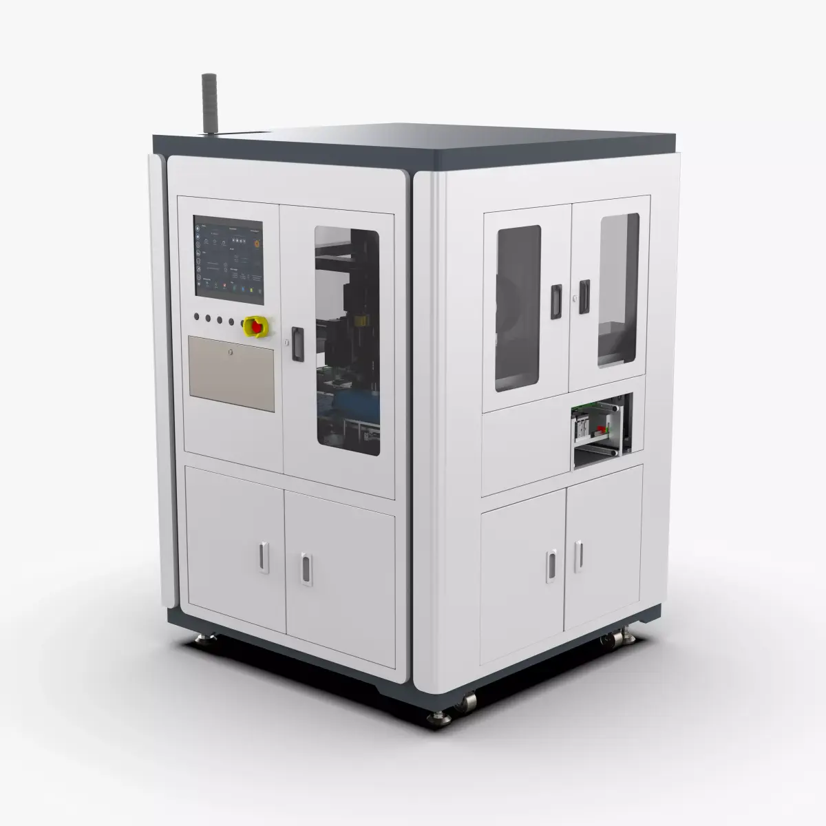 Automatic PCB Circuit Board Assembly Machine 3D model