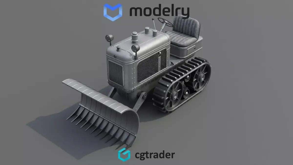 Snow Plow 3D model buy