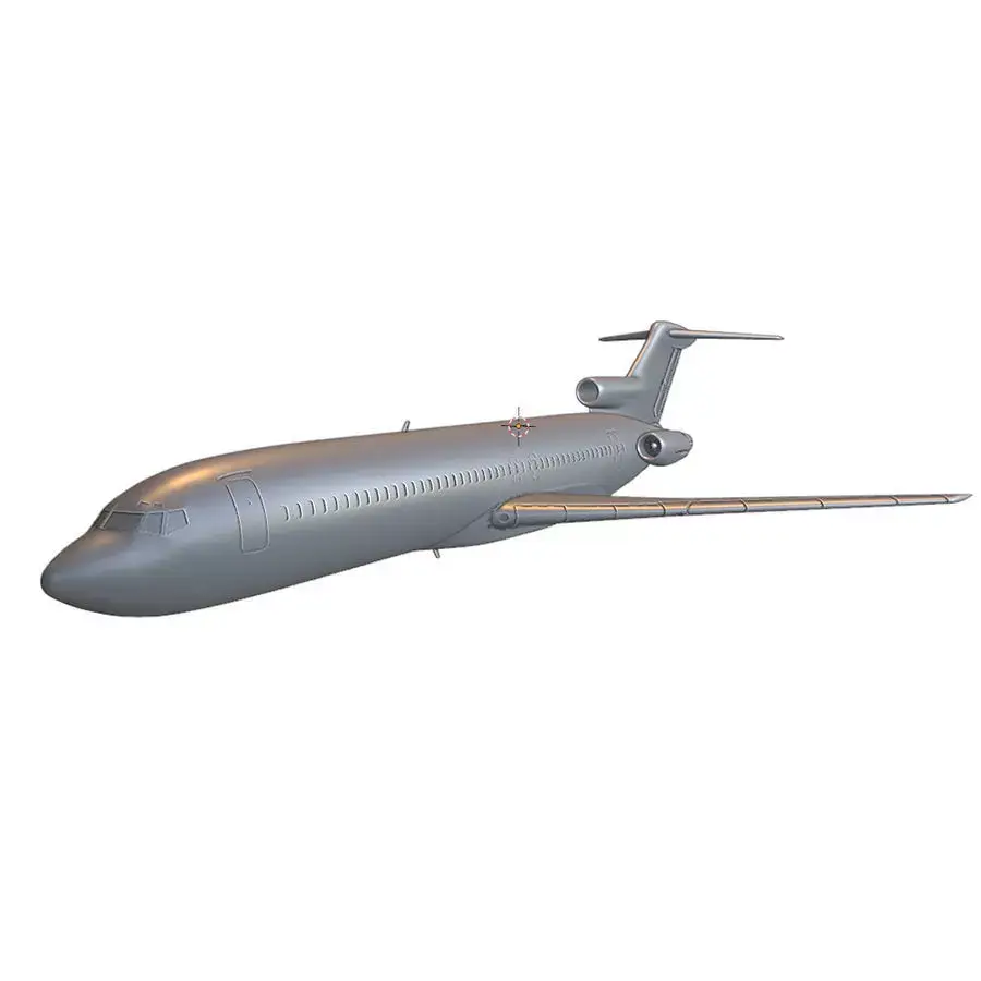 Boeing 727-200 ready to 3D printing 3D print model