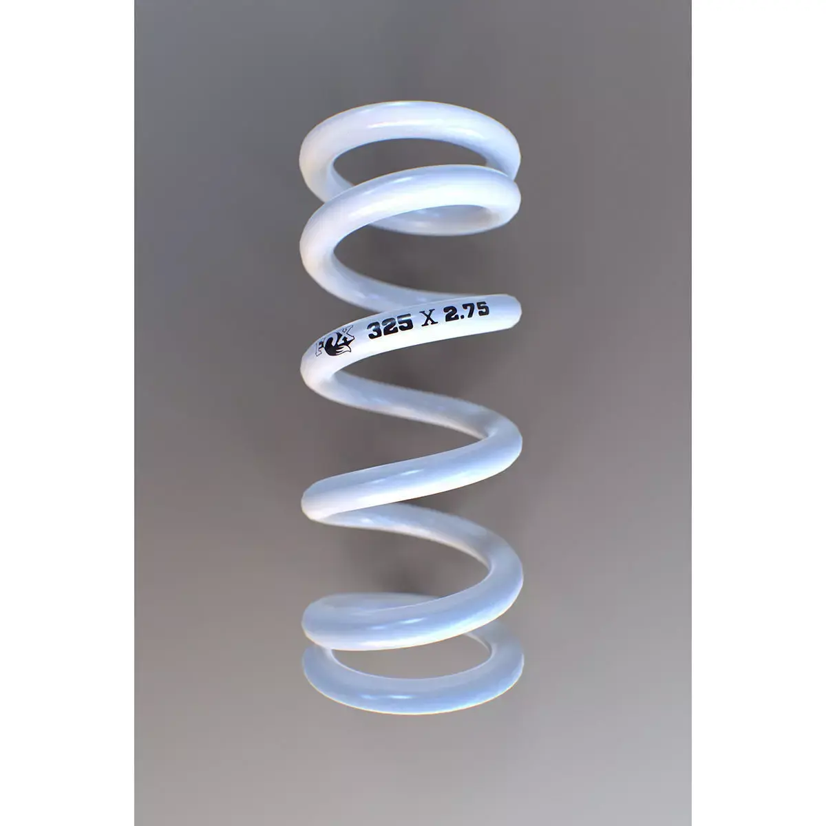 FOX SLS Coil Spring in white Low-poly 3D model