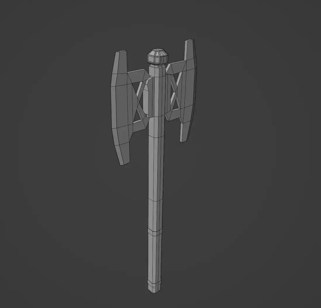 Gimlis battle axe 3D model