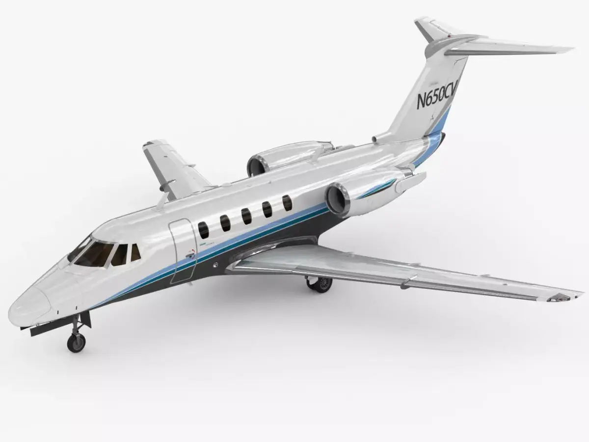 Cessna 650 Citation  3D model