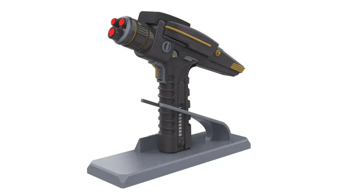 Discovery Phaser - Star Trek - Commercial - Printable - STL 3D print model