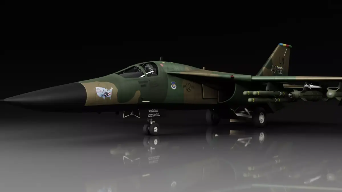 General Dynamics F-111 3D model 3D model
