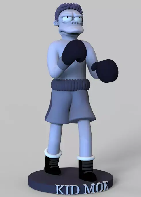 KID MOE-THE SIMPSONS-PARTS AND COMPLETE 3D print model