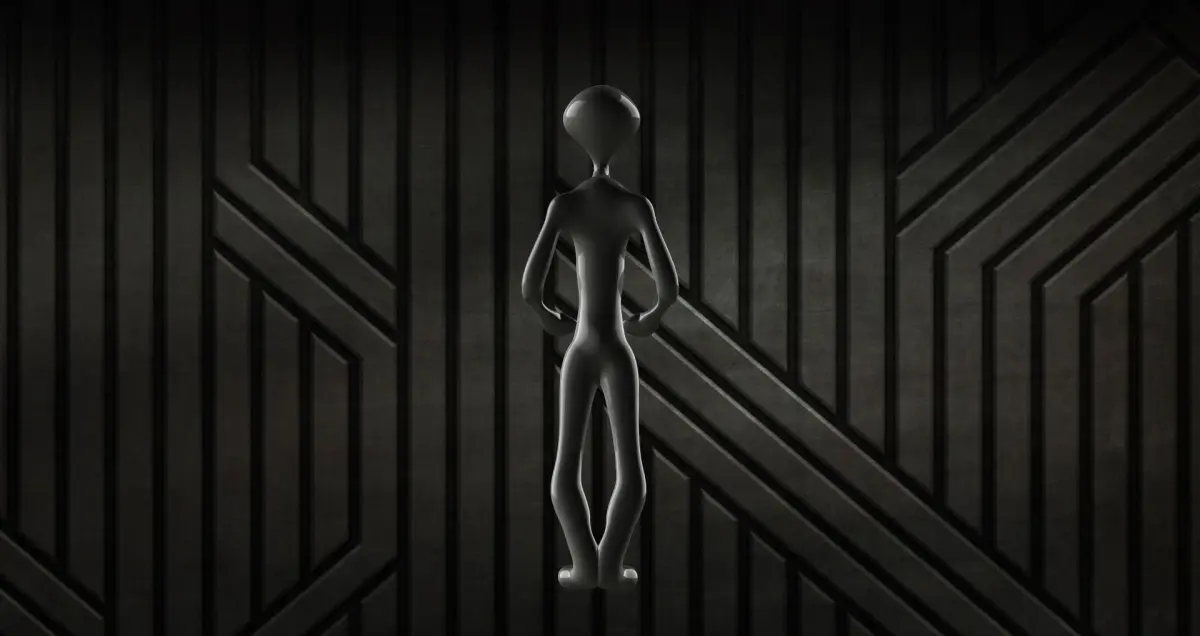 Rigged alien Free 3D model