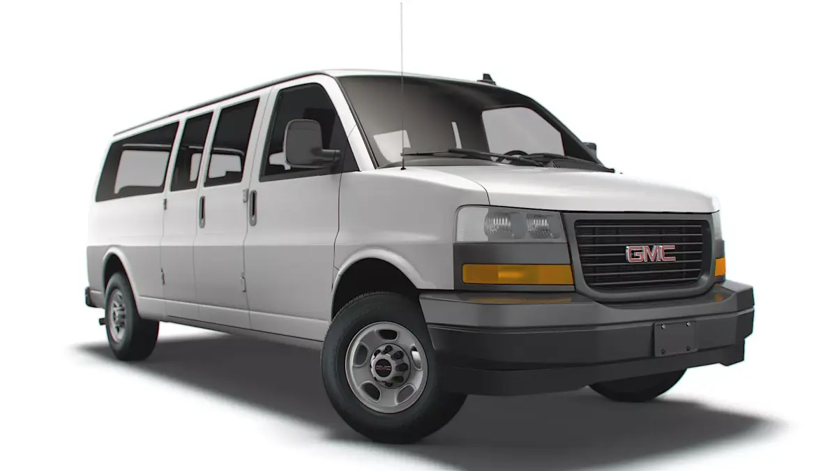 GMC Savana Extended WB 2022 3D model