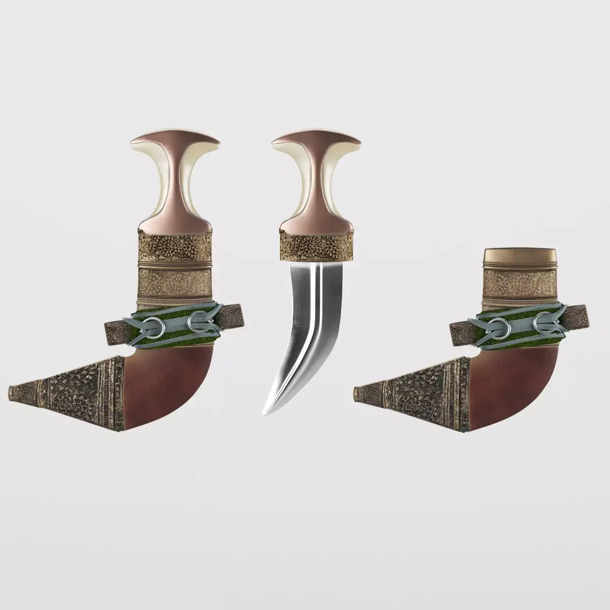 Oman knife 3D model