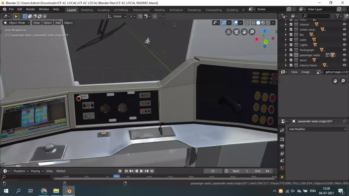 ICF AC LOCAL 3D model