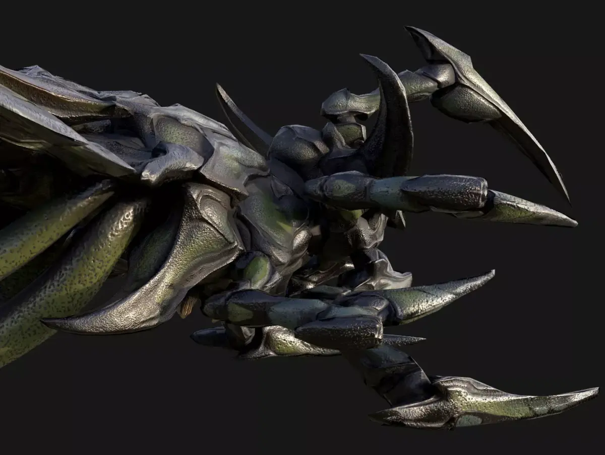 Air Leviathan Low-poly 3D model