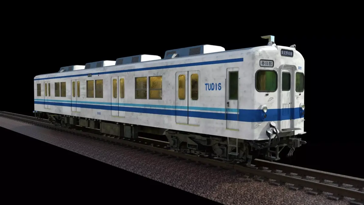 Tobu Series 5000 V2 Low-poly 3D model