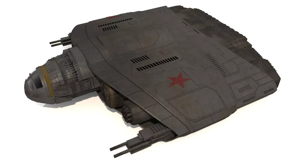 Space Fighter 3D model by juanmrgt