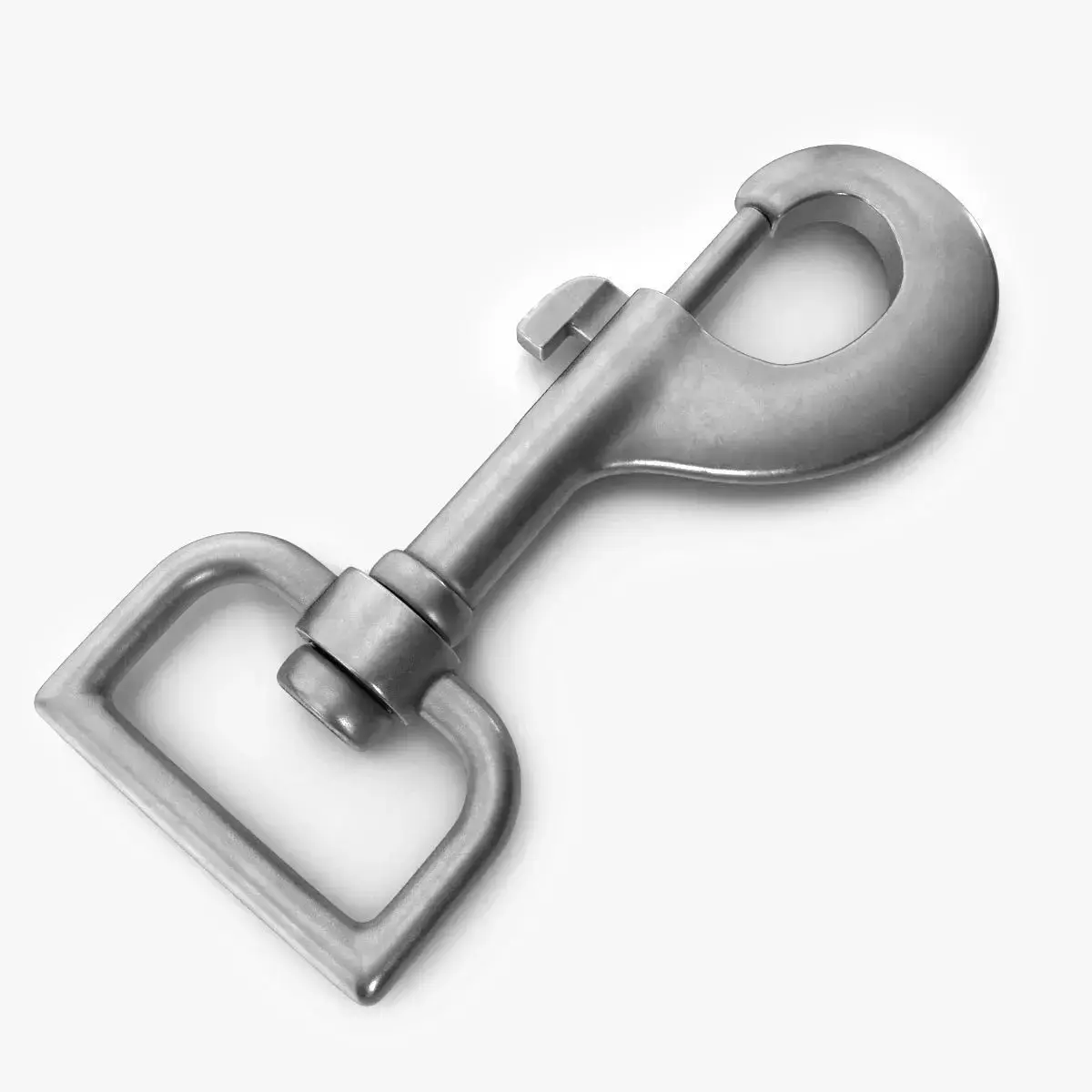 Carabiner metal latch 3D model