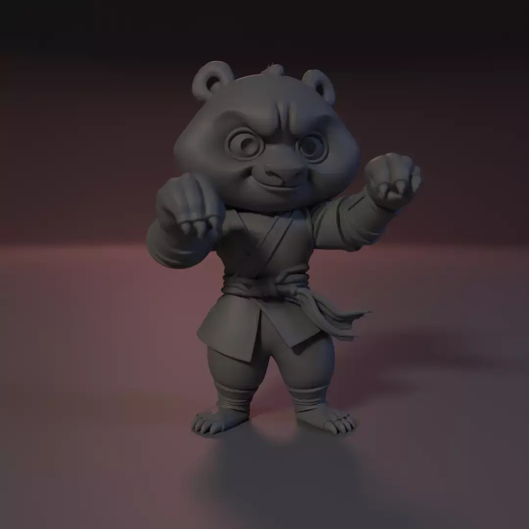Shaolin Paw 3D print model