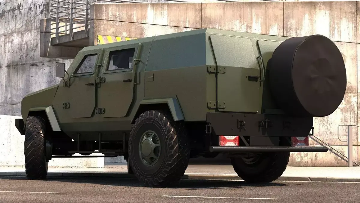 BBM Kozak military  3D model