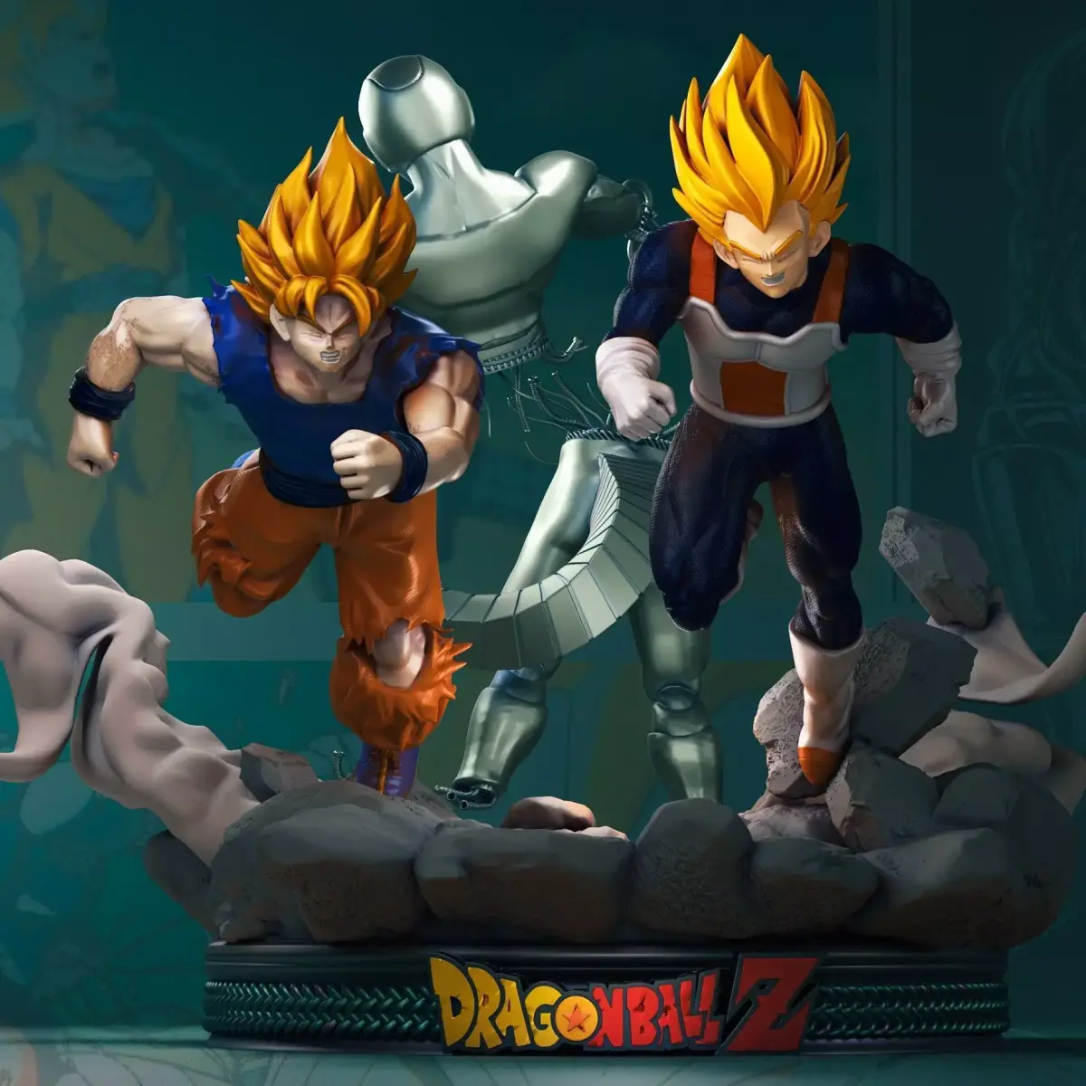 dbz metal cooler 3D print model