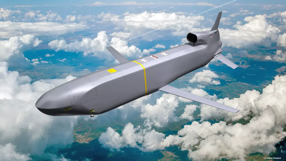 AGM-86B Cruise Missile 3D model
