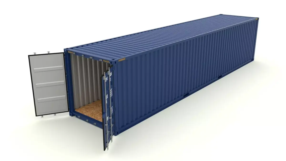 Shipping Container 3D model 10