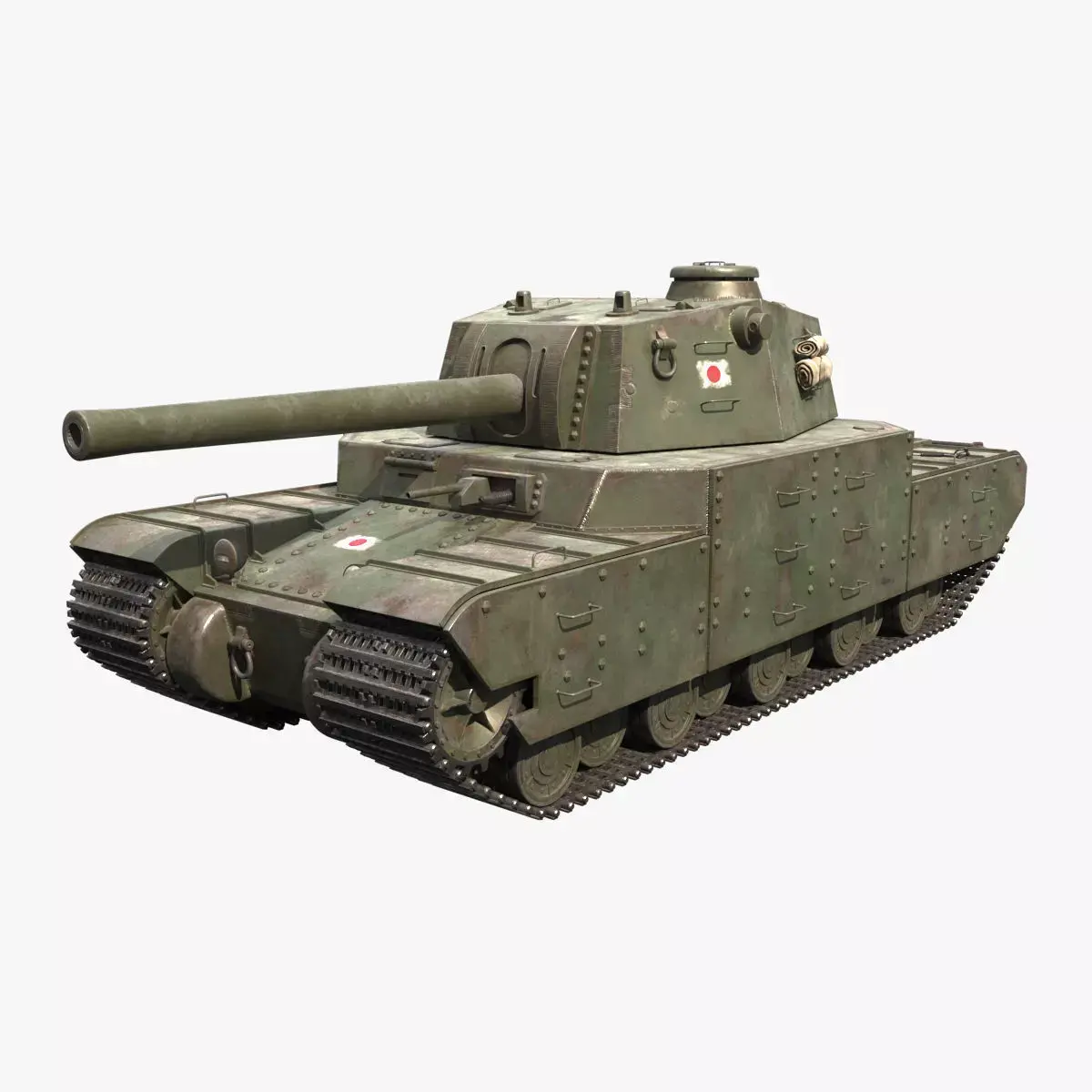 Type 2605 Super Heavy Tank 3D model