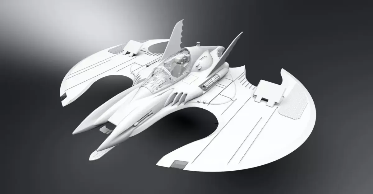 Batwing Scale model 3D print model