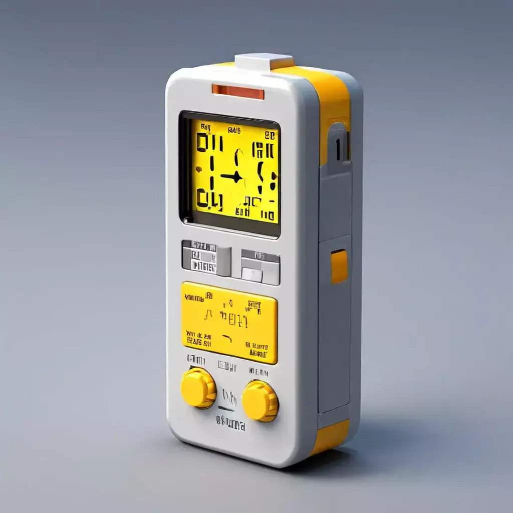 Retro Futuristic Gadget 3D Model Low-poly 3D model