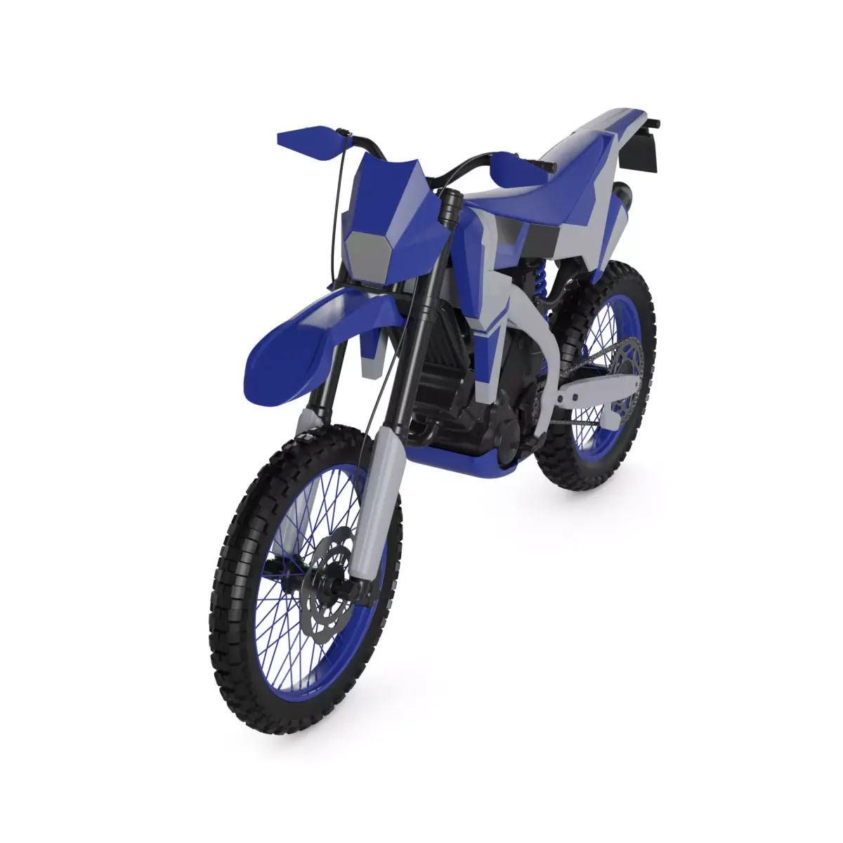 Supermoto Motorcycle 3D model order