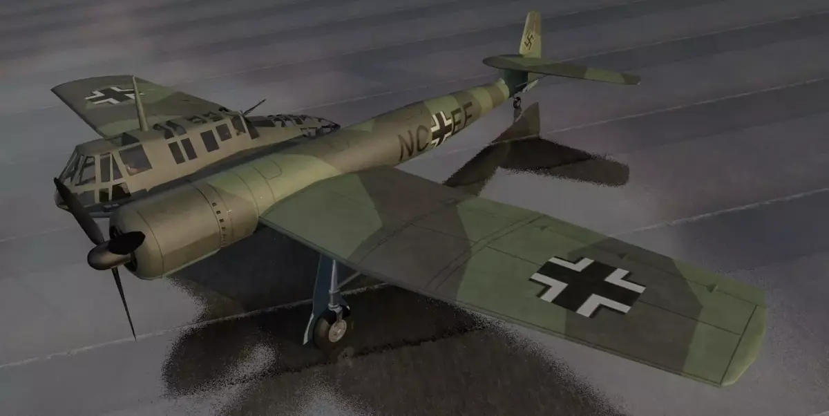 Blohm und Voss Bv-141B 3D model