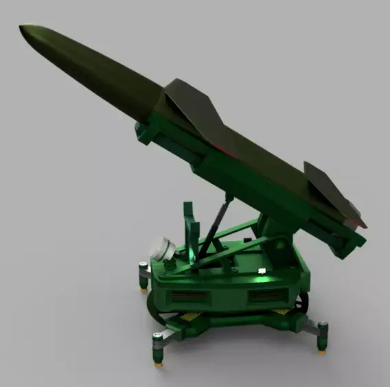 Anti land 01 3D model