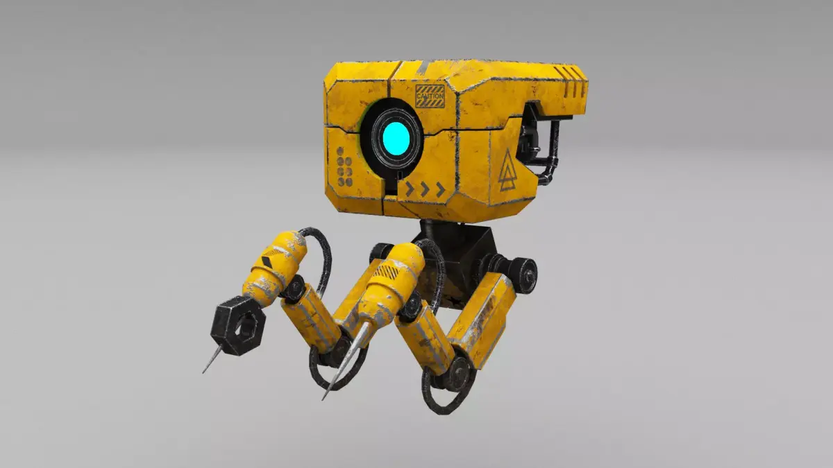 Mechanical Robot Design 3D model