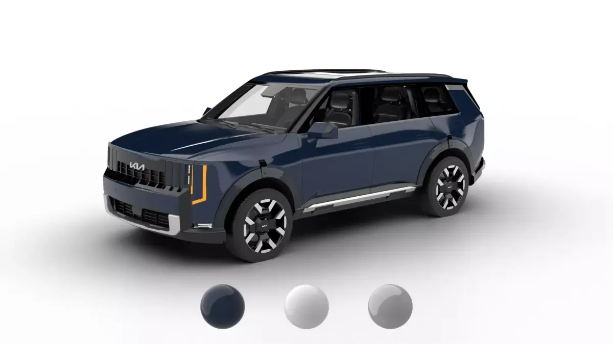 Kia Telluride S 2027 3d model 3D model