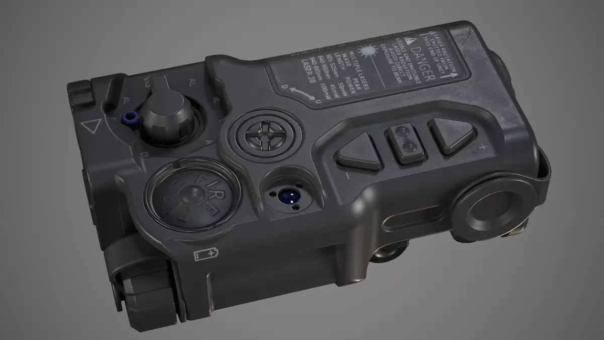 RAID-X - Replica Low-poly 3D model