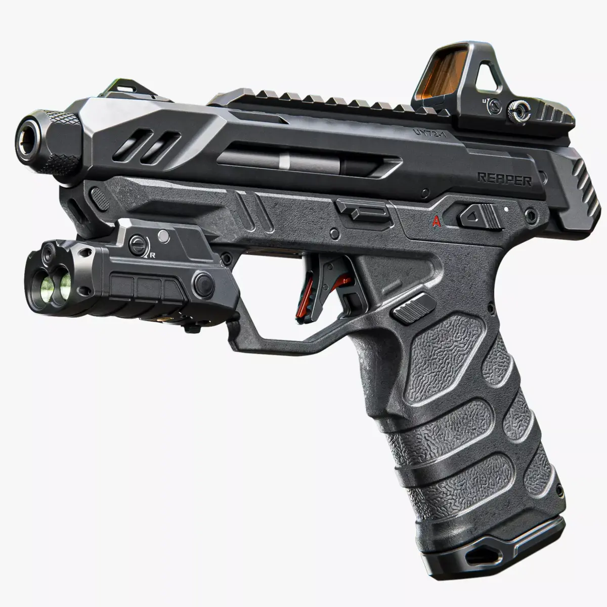 Pistol Concept 3D model