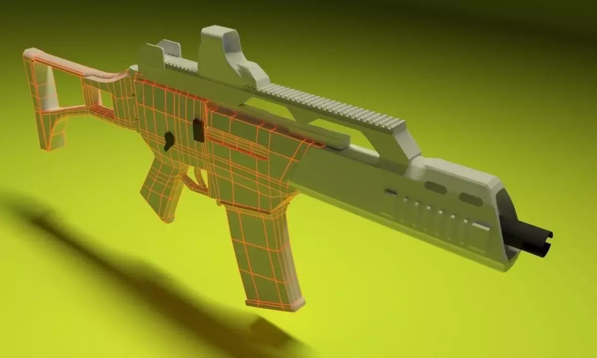 Heckler and Koch G36C Free 3D model