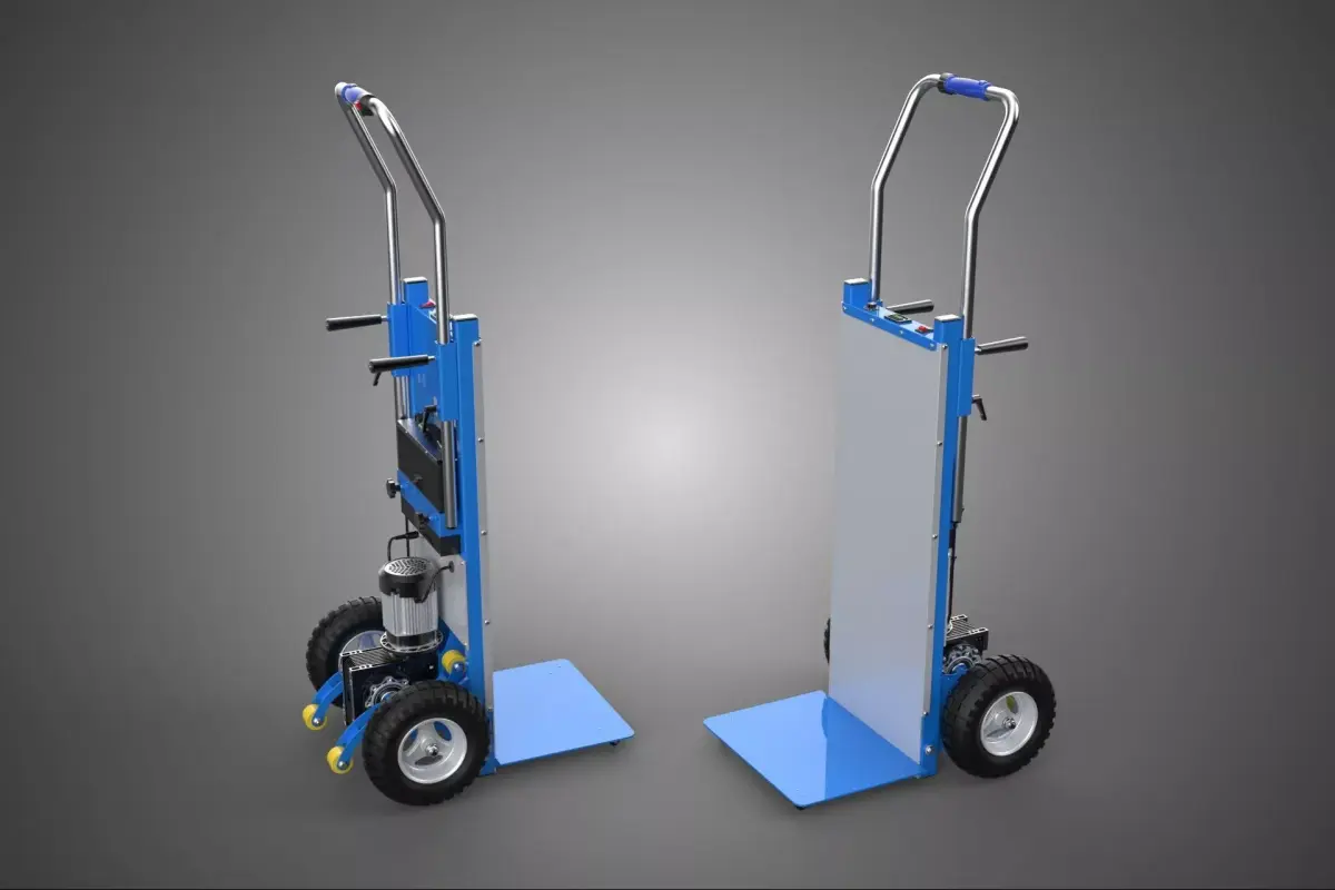 POWER ELECTRIC MOTOR HAND TRUCK DOLLY HANDTRUCK STAIR CLIMBING 2 3D model