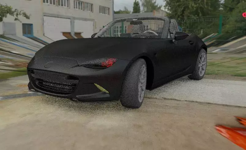 Mazda MX-5 Free low-poly 3D model