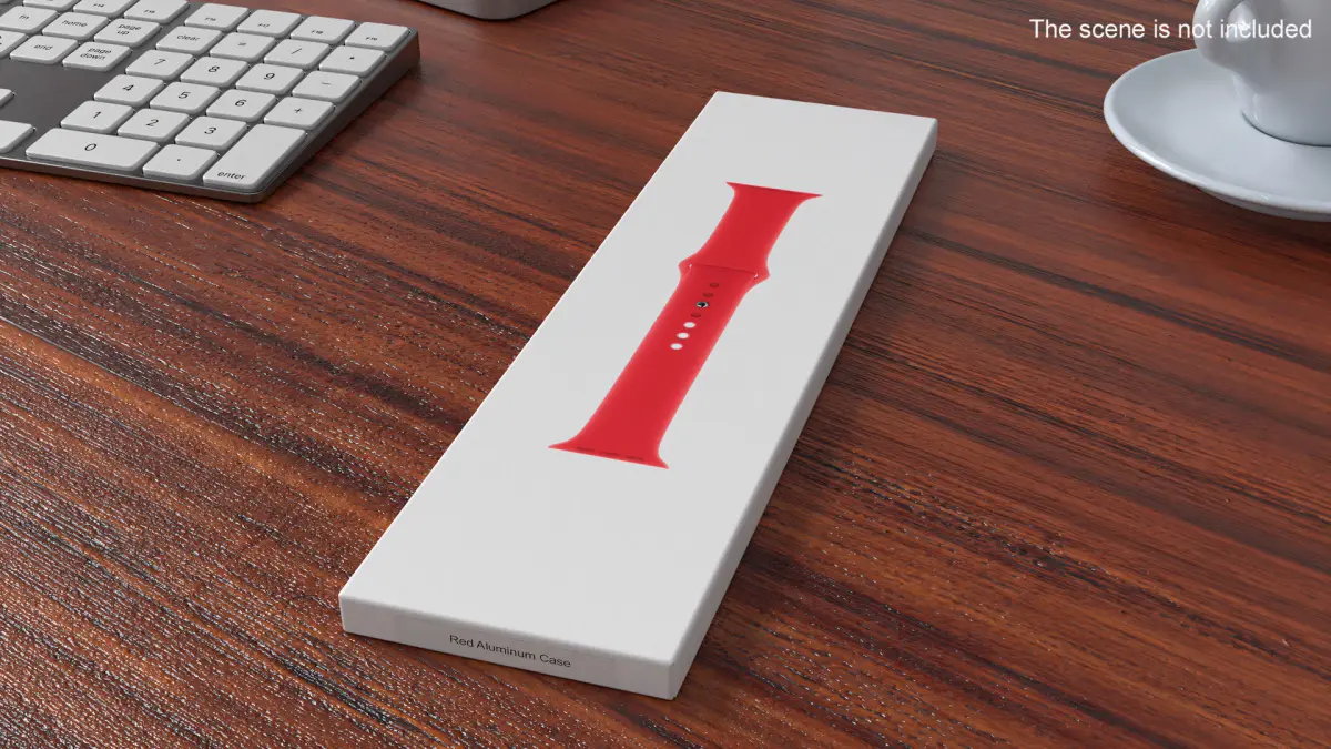 Apple Watch Strap Packaging Box 3D model