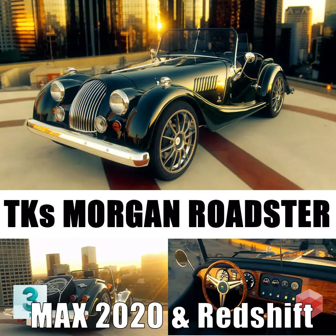 TKs Morgan Roadster 3D model