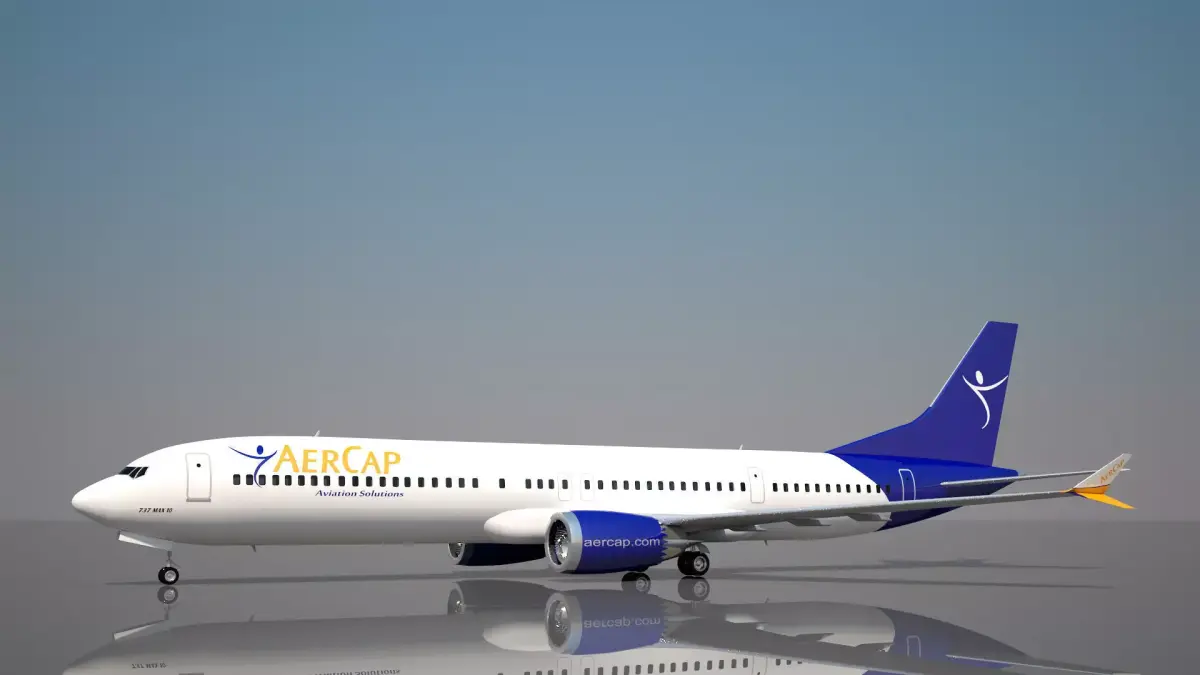 Aercap 737 Boeing 737 max 10 3D model