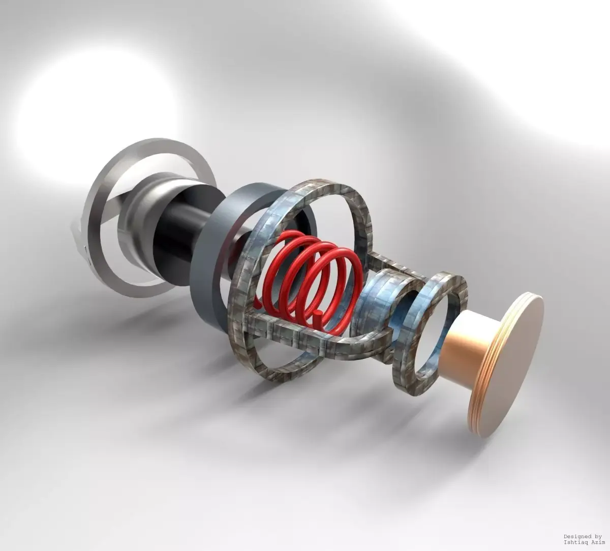 Thermostat switch Free 3D model