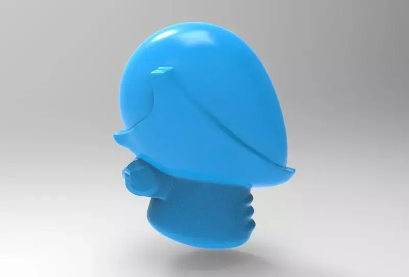 Evil Space Elf - Reaver Helm 3D print model