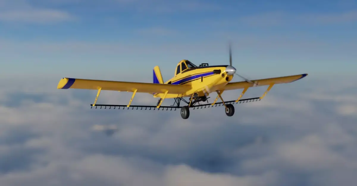 Crop Duster Plane 3D model