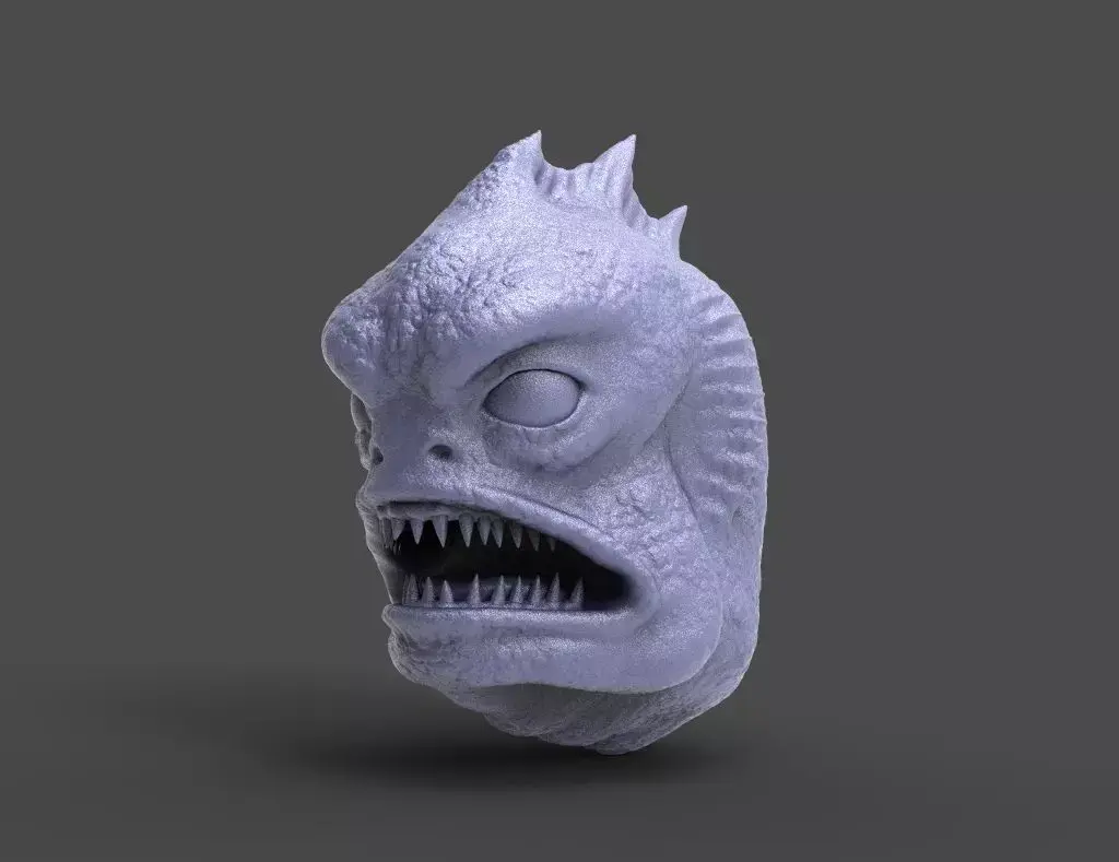 HEAD-R5 high poly sculpt  3D model