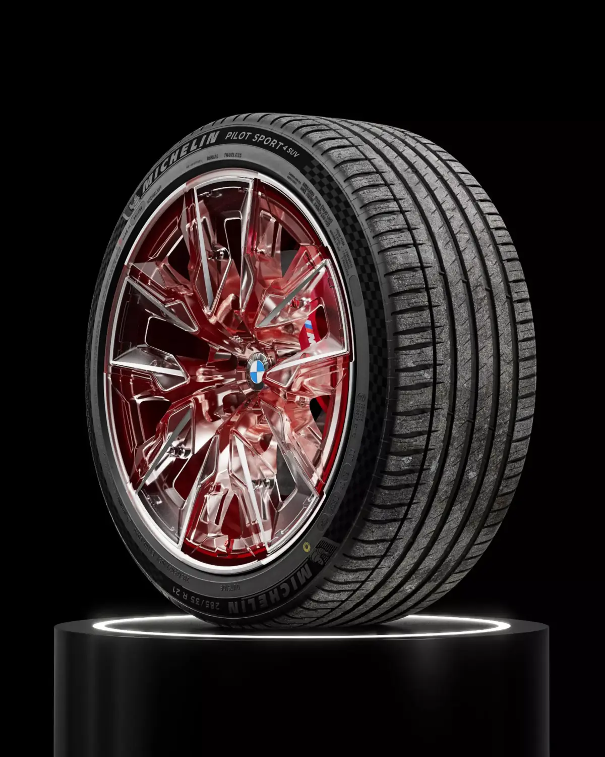 Michelin Pilot Sport 4 SUV 285 35 R21 105Y 220 A A 3D model