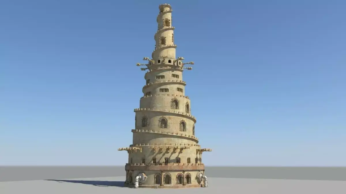 Tower of Babel  3D model