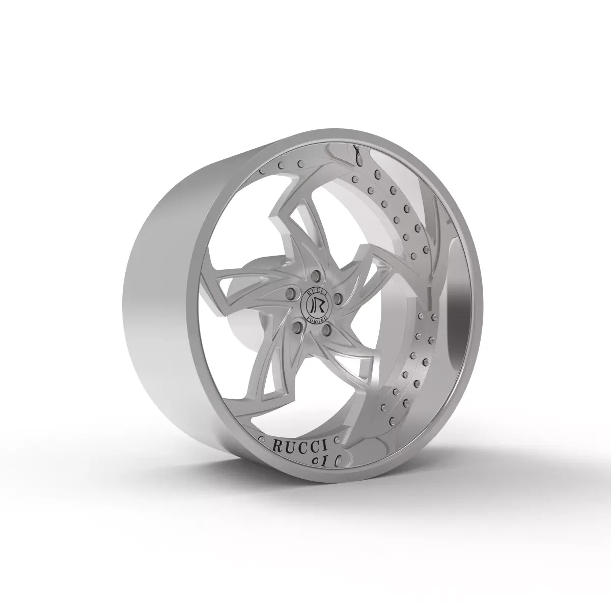 FIRE RUCCI FORGED WHEEL 3D print model
